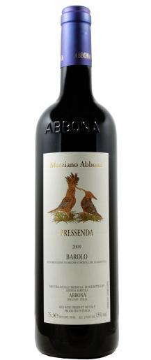 Вино ABBONA di Abbona Marziano Pressenda Barolo DOCG  2010 750 мл
