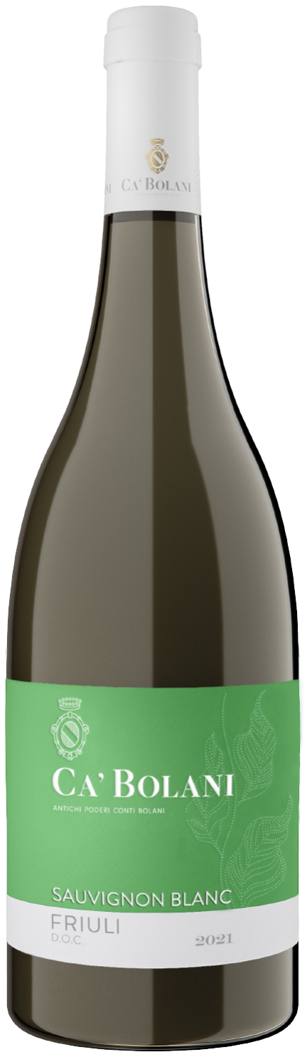 Вино  Ca' Bolani  Sauvignon Blanc   Ка' Болани Совиньон Блан   2022 750 мл 12,5 %