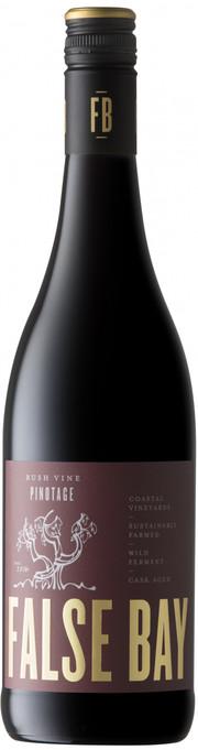 Вино False Bay Bush Vine Pinotage  750 мл