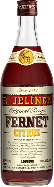 Ликер R. Jelinek  Fernet  Citrus  750 мл