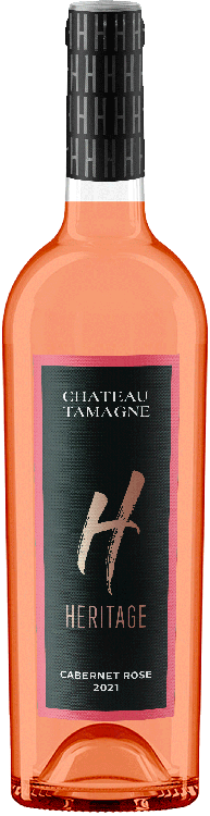 Вино   Chateau Tamagne  Heritage  Шато Тамань  Каберне Розе  2021  750 мл