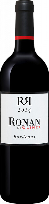 Вино  красное Ronan by Clinet Bordeaux AOC Chateau Clinet  2021 750 мл  12,5 %