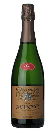 Вино игристое  Cava Avinyo Brut Reserva    2015  750 мл