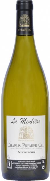 Вино Domaine de la Meuliere Chablis Premier Cru  Les Fourneaux  AOC Домен де ла Мельёр  Шабли Премье Крю  Ле Фурно  2010 750 мл