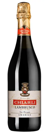 Игристое вино Chiarli   Lambrusco dell'Emilia Amabile    750 мл