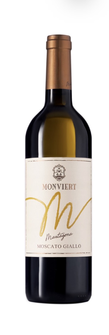 Вино MONVIERT  MOSCATO GIALLO MARTAGONA 2022 750 мл 12%