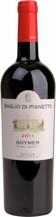 Вино Baglio di Pianetto, "Shymer", Sicilia IGT, Бальо ди Пьянетто Шимер 2006 750 мл