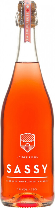 Сидр Sassy Rose semi - sweet 750 мл