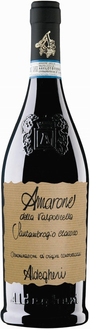 Вино Cantine Aldegheri  Amarone della Valpolicella Classico Santambrogio DOC     2012  375 мл