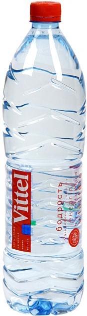 Вода  Vittel  Still PET    Виттель  негазированная  в пластиковой бутылке   1000 мл