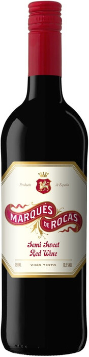 Вино Marques de Rocas Red  Semisweet  Маркес де Рокас красное полусладкое 750 мл