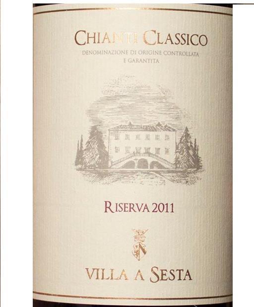 Вино Villa a Sesta Chianti Classico Riserva DOCG Вилла а Сеста  Кьянти Клаcсико  Ризерва 2012 750 мл