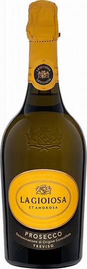 Вино игристое La Gioiosa Prosecco DOC Treviso Brut   2020 750 мл