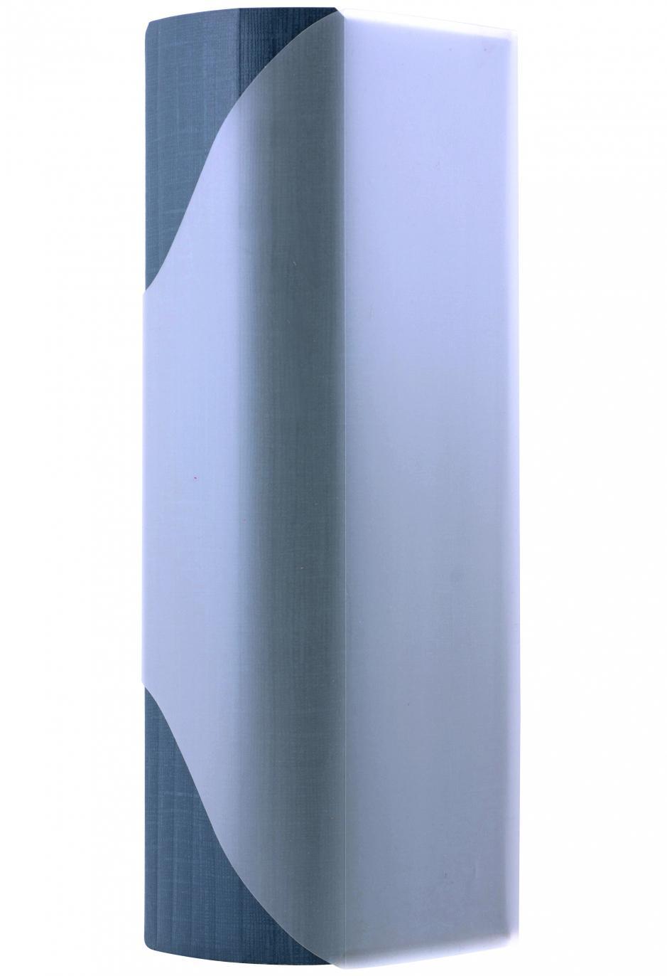 Подарочная упаковка Scotton Couvette ghiaccio  Juta Blu  for 1 bottle  Скоттон Коробка с матовой поверхностью  Юта Блю  на 1 бутылку