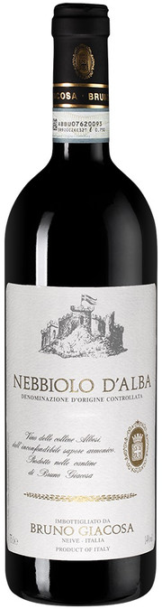 Вино Bruno Giacosa Nebbiolo d'Alba DOC  2018  750 мл 14%