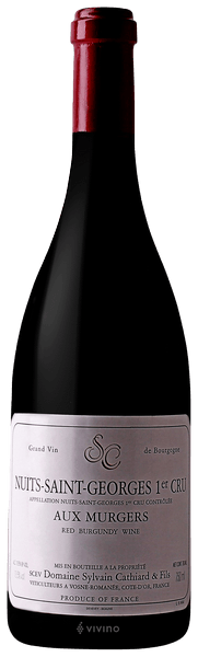 Вино    Domaine Sylvain Cathiard Nuits-Saint-Georges 1er Cru    Aux Murgers  Домэн Сильван Катьяр э Фис   Нюи-Сен-Жорж Премье    Крю О Мюрже   2017 750   мл 12,5%
