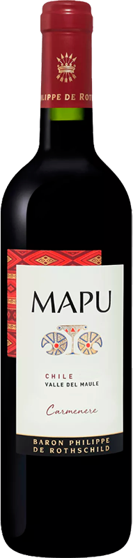 Вино  Mapu Carmenere Maule Valley DO Baron Philippe de Rothschild    750 мл