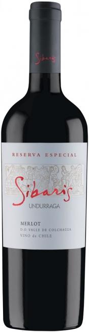 Вино Undurraga Sibaris Merlot Reserva Especial Maipo Valley Ундуррага Сибарис Мерло Резерва Эспесьяль 2012 750 мл