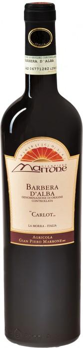 Вино Marrone Carlot Barbera d'Alba DOC Марроне Карлот Барбера д'Альба 750 мл
