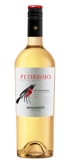 Вино Petirrojo Private Reserve Sauvignon Blanc Петиррохо Прайвит Резерв Совиньон Блан  2019 750 мл