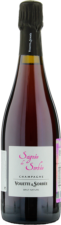 Шампанское  Vouette et Sorbée Saignée de Sorbée Extra-Brut Rosé Champagne AOC750 мл