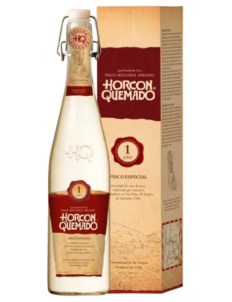 Писко Horcon Quemado Pisco Especial 1 Ano gift box  645 мл