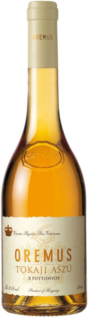 Вино Oremus Tokaji Aszu 3 ptt Оремус 2016 500 мл