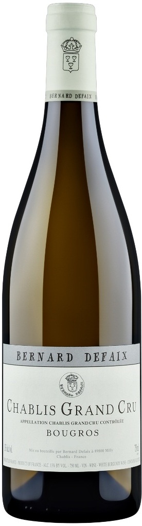 Вино Domaine Bernard Defaix Chablis Grand Cru Bougros  2022 750 мл