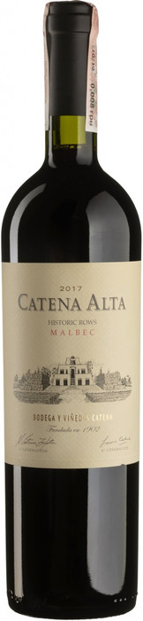 Вино Catena Alta Malbec Mendoza 2017 1500 мл