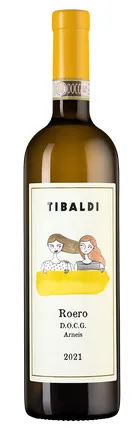 Вино  Tibaldi  Roero Arneis DOCG    2022 750 мл