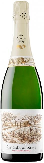 Игристое вино  La Vida al Camp  Cava Brut  2018  750 мл
