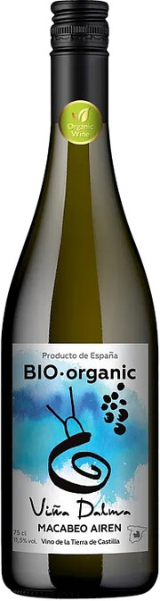Вино  Vina Dalma  Bio Organic Macabeo Airen  750 мл
