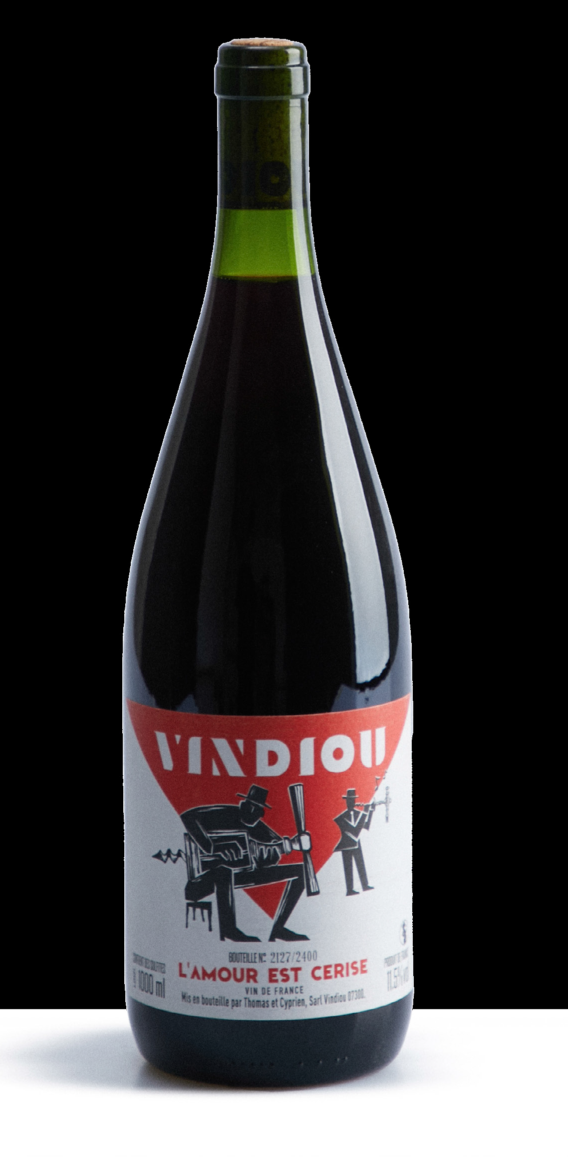 Вино VINDIOU L’AMOUR EST CERISE 2021 1000 мл 11,5%