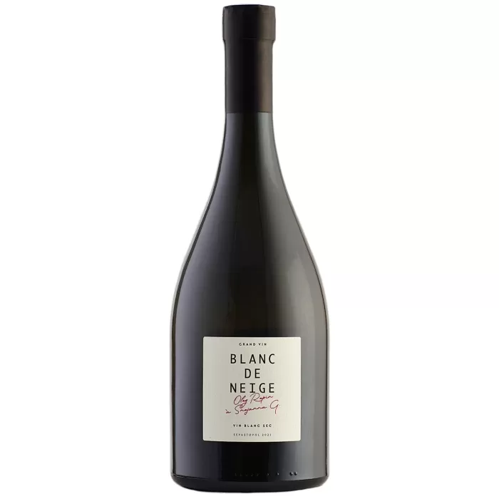 Вино Золотая Балка  Blanc de Neige  Блан де Неж 2022  750 мл  12,5 %