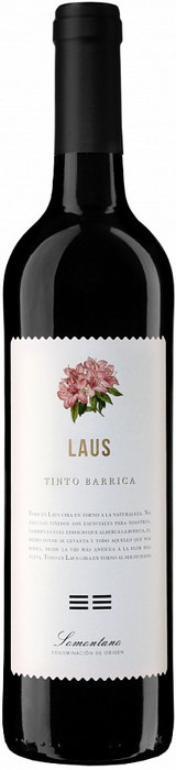 Вино Laus  Tinto  Barrica  Somontano DO  Лаус Тинто  Баррика  2021 750 мл
