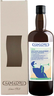 Виски  Samaroli  Allt A Bhainne   1995 700 мл
