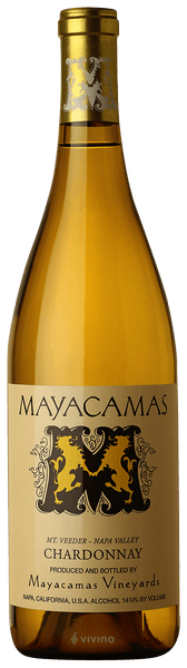 Вино   Mayacamas Chardonnay  Майякамос Шардоне  2019 750 мл
