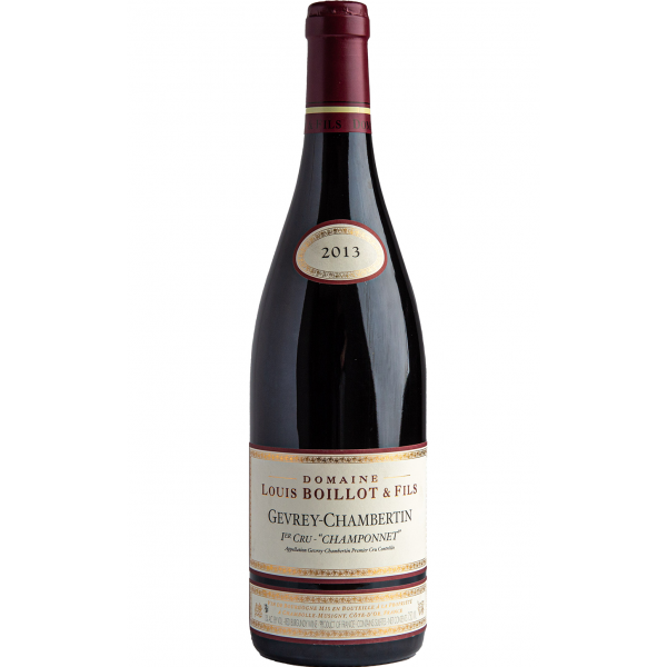 Вино Domaine Louis Boillot & Fils Gevrey-Chambertin 1er Cru Champonnet  2013 750 мл 13%