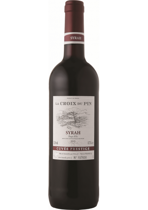 Вино La Croix du Pin Syrah, Ля Круа Дю Пэн Сира, 2013