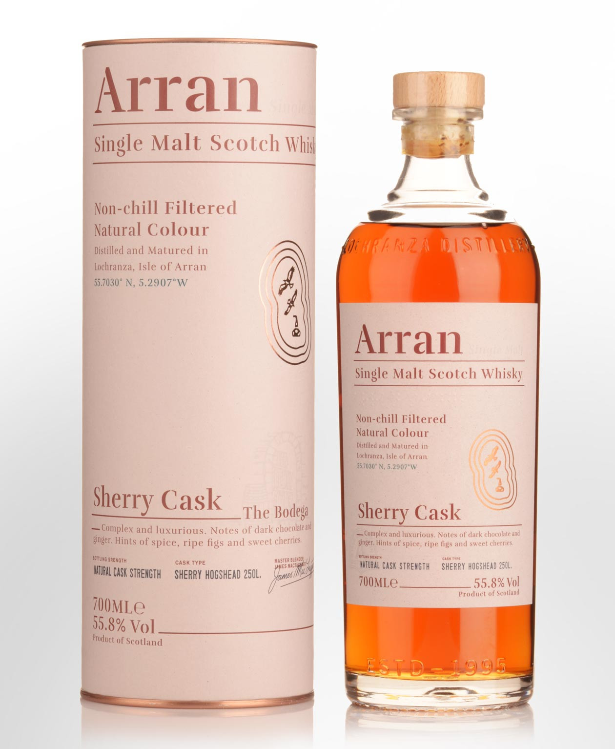 Виски Arran Sherry Single Cask gift box Арран Шерри Сингл Каск в подарочной упаковке 700 мл