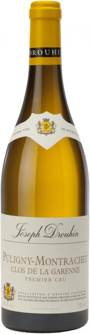 Вино Maison Joseph Drouhin Puligny-Montrachet 1-er Cru Clos de la Garenne Мезон Жозеф Друэн Пюлиньи-Монраше Кло де ла Гарен Премье Крю 2020 750 мл 12,5%
