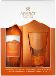 Коньяк Ararat   Apricot  Арарат Априкот  в подарочной упаковке  500 мл