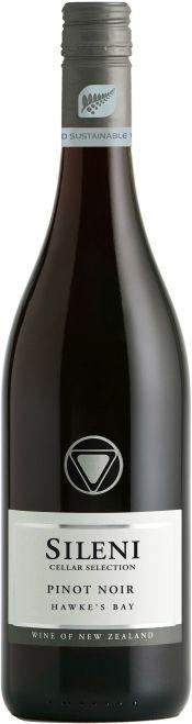 Вино Sileni Estates Cellar Selection Pinot Noir Hawke's Bay Силени Эстейтс Селлер Селекшн Пино Нуар 2019  750 мл