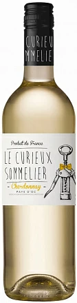 Вино Le Curieux Sommelier Chardonnay Ле Кюрье Сомелье Шардоне  2020  750 мл