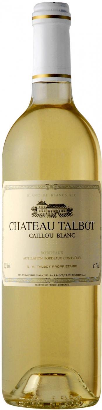 Вино Caillou Blanc du Chateau Talbot Bordeaux AOC  2011 750 мл