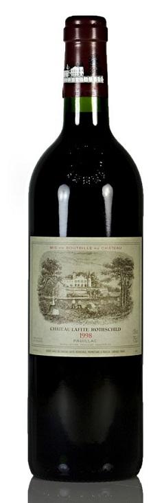 ВиноChateau Lafite Rothschild Pauillac AOC 1-er Grand Cru Шато Лафит Ротшильд Пойяк 1-й Гран Крю 1998 0.75