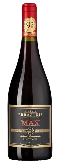 Вино Errazuriz  Max Reserva  Pinot Noir   2021  750 мл