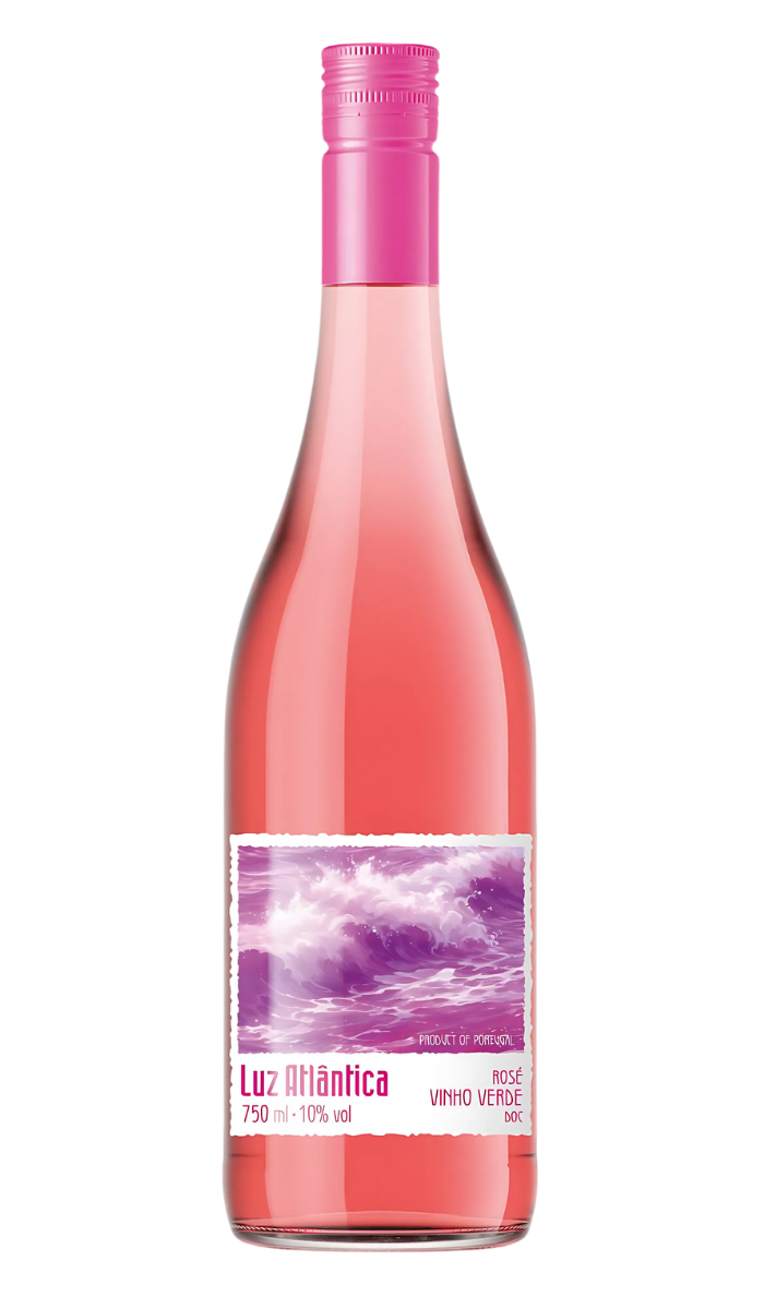 Вино Luz Atlantica Vinho Verde Rose DOC, 2024  750 мл 10 %