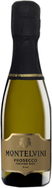 Игристое вино Montelvini  Prosecco Treviso DOC Brut  Монтельвини Просекко Тревизо Брют 2020 200 мл