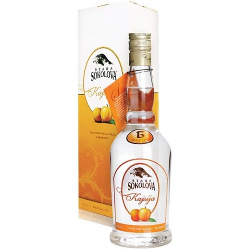 Водка Stara Sokolova Kajsija gift box700 мл